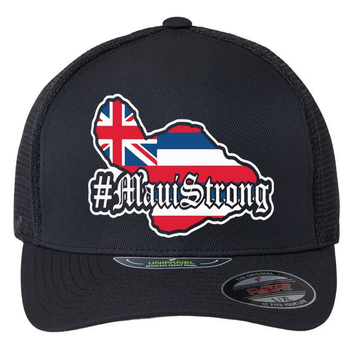 Pray For Maui Strong Hawaii Strong Save Maui Hawaii Flexfit Unipanel Trucker Cap