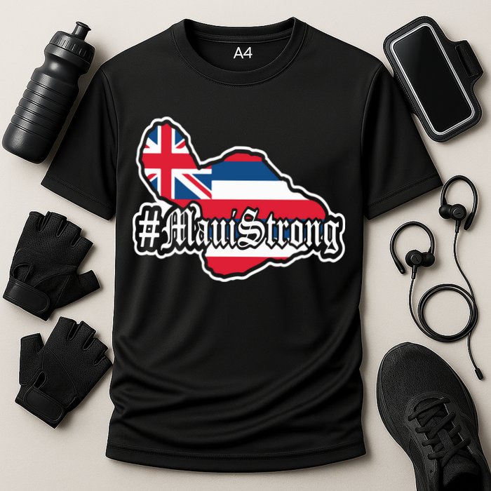 Pray For Maui Strong Hawaii Strong Save Maui Hawaii Performance Shirt