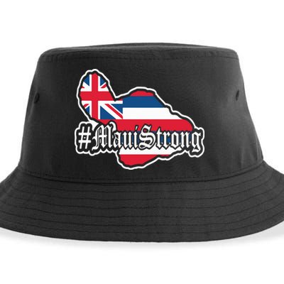 Pray For Maui Strong Hawaii Strong Save Maui Hawaii Sustainable Bucket Hat