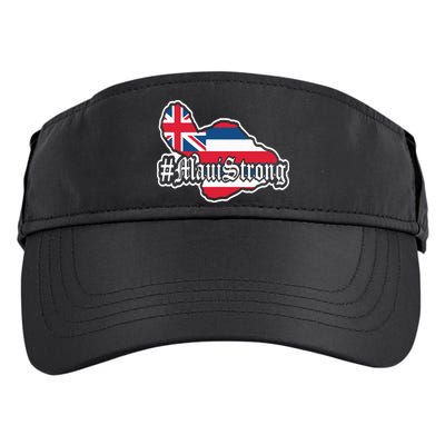 Pray For Maui Strong Hawaii Strong Save Maui Hawaii Adult Drive Performance Visor