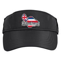 Pray For Maui Strong Hawaii Strong Save Maui Hawaii Adult Drive Performance Visor