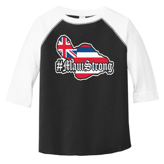 Pray For Maui Strong Hawaii Strong Save Maui Hawaii Toddler Fine Jersey T-Shirt
