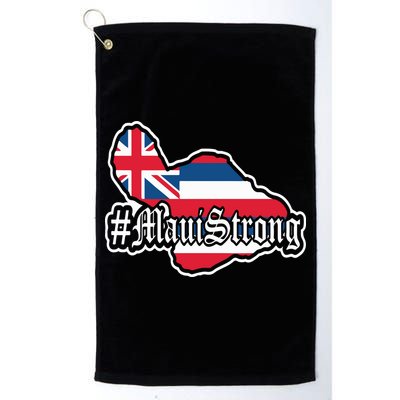 Pray For Maui Strong Hawaii Strong Save Maui Hawaii Golf Towel