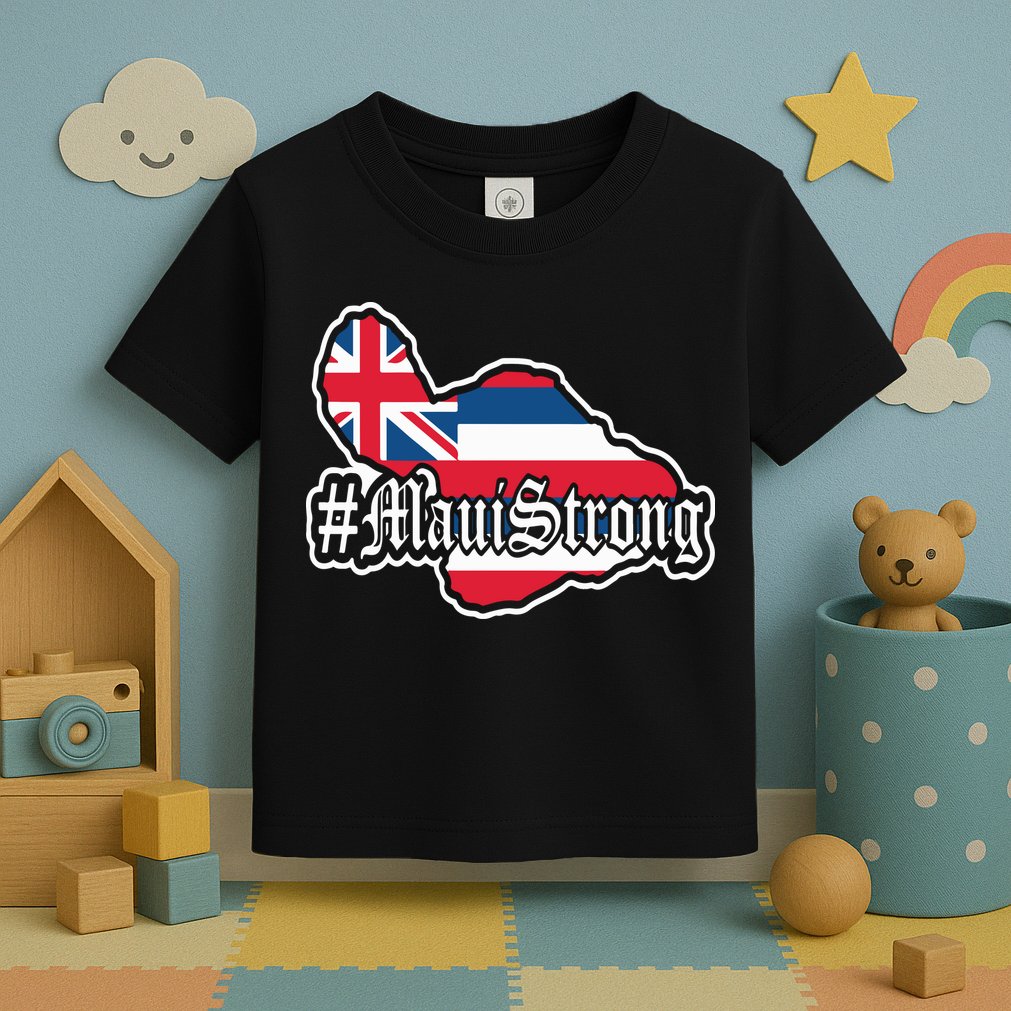 Pray For Maui Strong Hawaii Strong Save Maui Hawaii Toddler T-Shirt