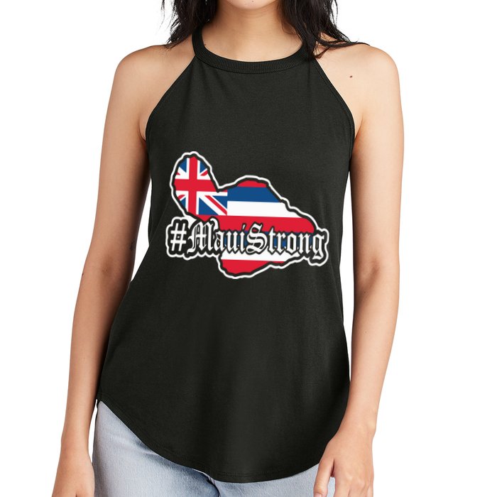 Pray For Maui Strong Hawaii Strong Save Maui Hawaii Women's Perfect Tri Rocker Tank