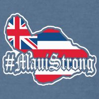 Pray For Maui Strong Hawaii Strong Save Maui Hawaii Garment-Dyed Sweatshirt
