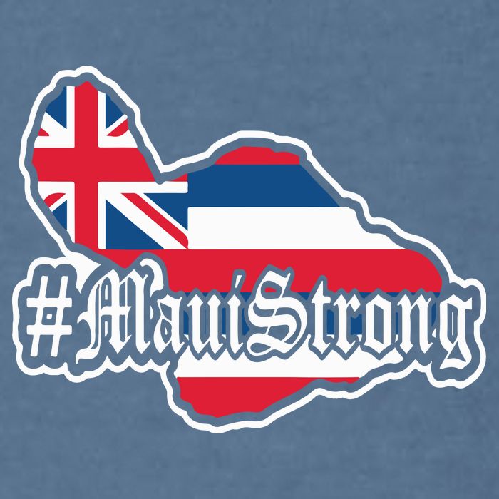 Pray For Maui Strong Hawaii Strong Save Maui Hawaii Garment-Dyed Sweatshirt