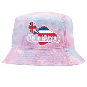 Pray For Maui Strong Hawaii Strong Save Maui Hawaii Tie-Dyed Bucket Hat