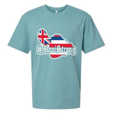 Pray For Maui Strong Hawaii Strong Save Maui Hawaii Sueded Cloud Jersey T-Shirt