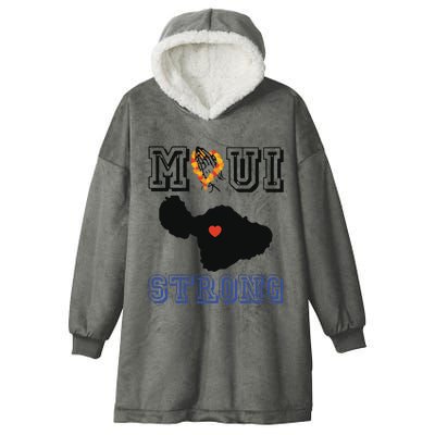 Pray For Maui Strong Hawaii Strong Save Maui Hawaii Hooded Wearable Blanket