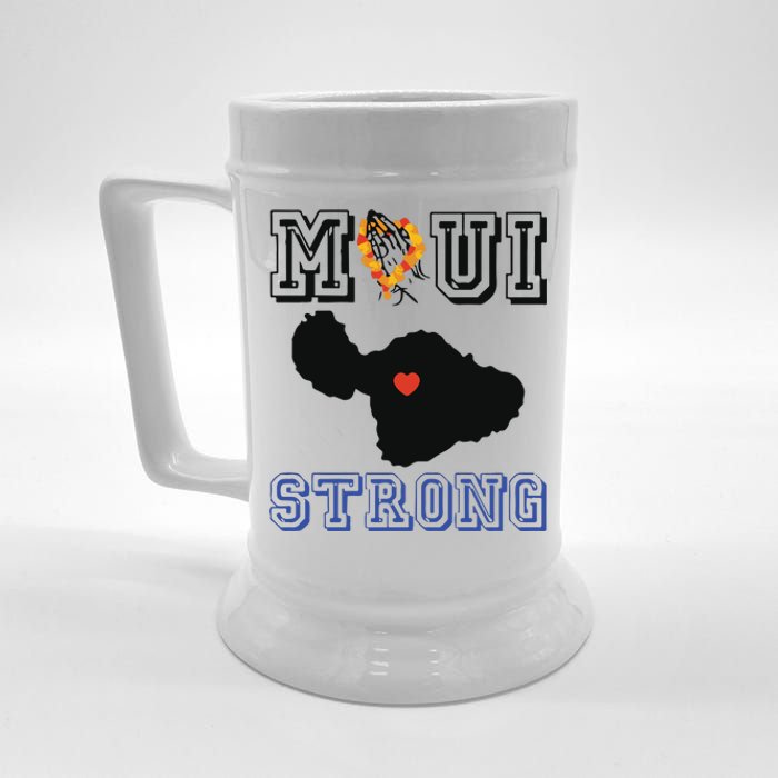 Pray For Maui Strong Hawaii Strong Save Maui Hawaii Beer Stein