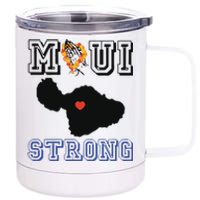 Pray For Maui Strong Hawaii Strong Save Maui Hawaii 12 oz Stainless Steel Tumbler Cup