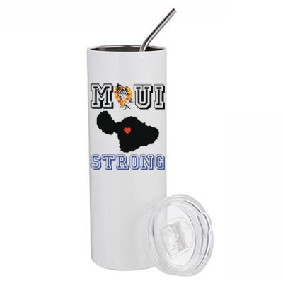 Pray For Maui Strong Hawaii Strong Save Maui Hawaii Stainless Steel Tumbler