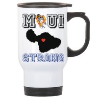 Pray For Maui Strong Hawaii Strong Save Maui Hawaii Stainless Steel Travel Mug