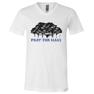 Pray For Maui Strong Hawaii Strong Save Maui Hawaii V-Neck T-Shirt