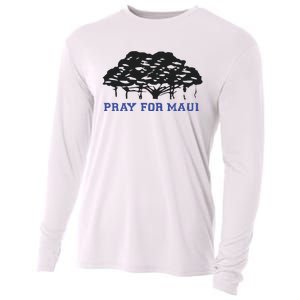 Pray For Maui Strong Hawaii Strong Save Maui Hawaii Cooling Performance Long Sleeve Crew