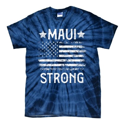 Pray for Maui Hawaii Strong Tie-Dye T-Shirt