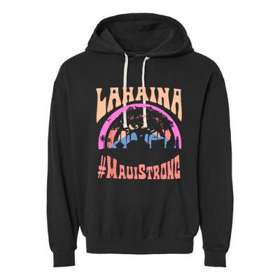 Pray For Maui Hawaii Strong Tee Apparel Matching Family Garment-Dyed Fleece Hoodie