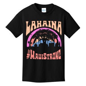 Pray For Maui Hawaii Strong Tee Apparel Matching Family Kids T-Shirt