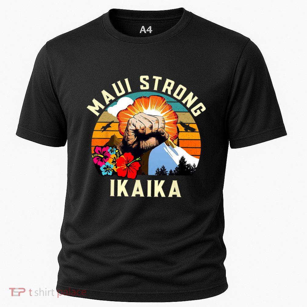 Pray For Maui Hawaii Strong Tee Apparel Matching Family Performance Shirt