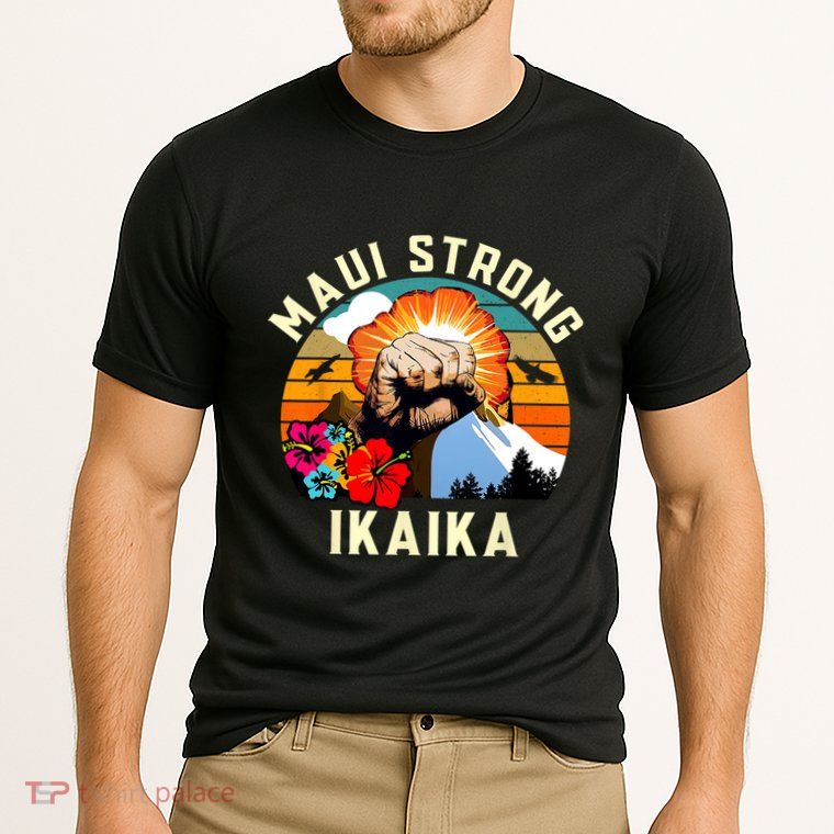 Pray For Maui Hawaii Strong Tee Apparel Matching Family Performance Shirt