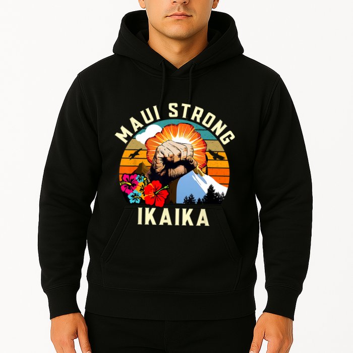 Pray For Maui Hawaii Strong Tee Apparel Matching Family Hoodie