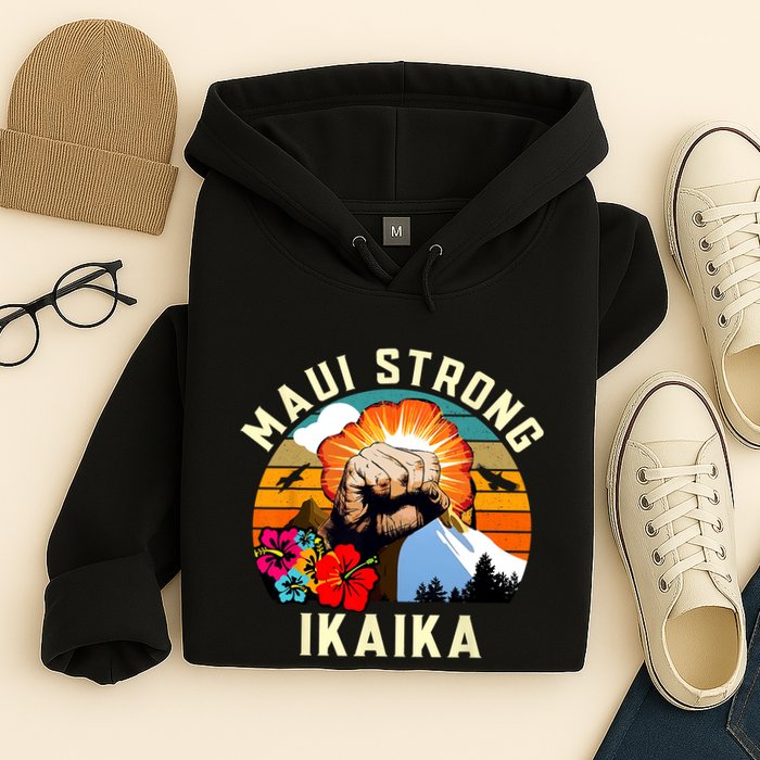 Pray For Maui Hawaii Strong Tee Apparel Matching Family Hoodie