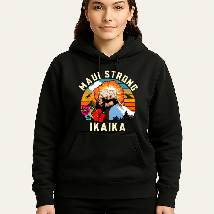 Pray For Maui Hawaii Strong Tee Apparel Matching Family Hoodie