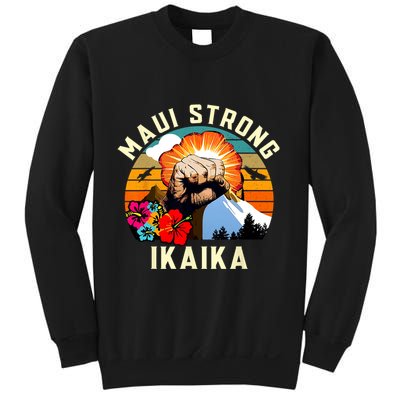 Pray For Maui Hawaii Strong Tee Apparel Matching Family Sweatshirt