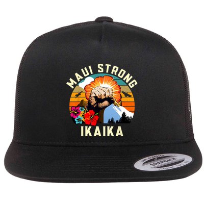 Pray For Maui Hawaii Strong Tee Apparel Matching Family Flatbill Hat