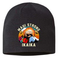 Pray For Maui Hawaii Strong Tee Apparel Matching Family Sustainable Beanie
