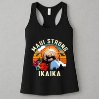Pray For Maui Hawaii Strong Tee Apparel Matching Family Womens Tank Top