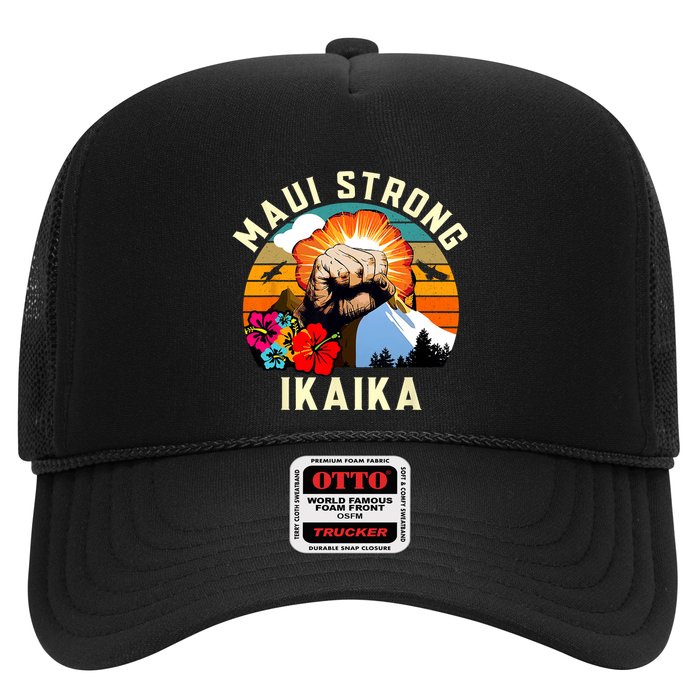 Pray For Maui Hawaii Strong Tee Apparel Matching Family Trucker Hat