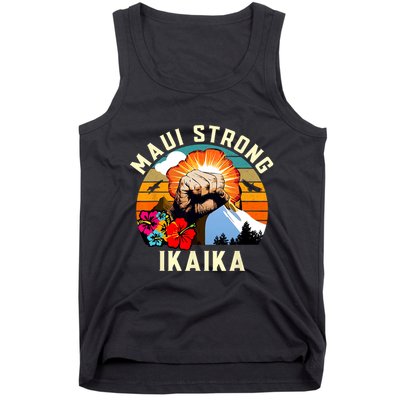 Pray For Maui Hawaii Strong Tee Apparel Matching Family Tank Top