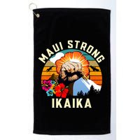 Pray For Maui Hawaii Strong Tee Apparel Matching Family Golf Towel