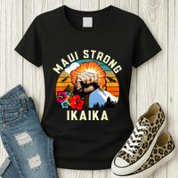 Pray For Maui Hawaii Strong Tee Apparel Matching Family Womens T-Shirt