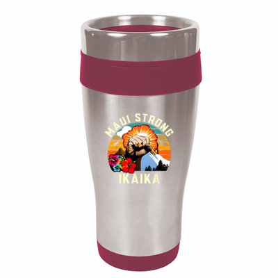 Pray For Maui Hawaii Strong Tee Apparel Matching Family 16oz Travel Tumbler