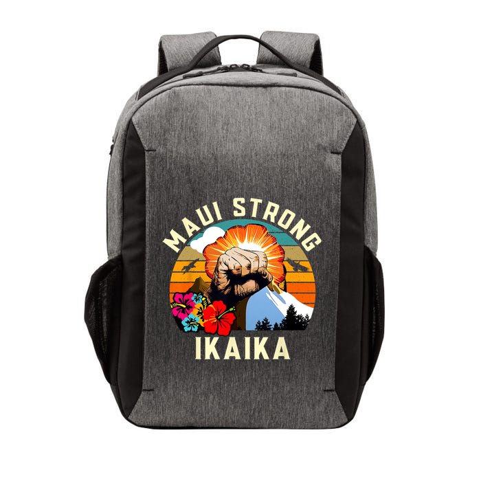 Pray For Maui Hawaii Strong Tee Apparel Matching Family Vector Backpack