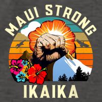 Pray For Maui Hawaii Strong Tee Apparel Matching Family Vector Backpack