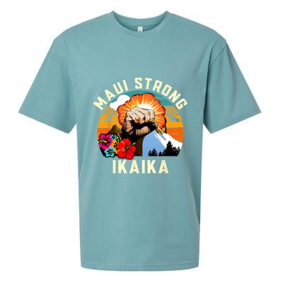 Pray For Maui Hawaii Strong Tee Apparel Matching Family Sueded Cloud Jersey T-Shirt
