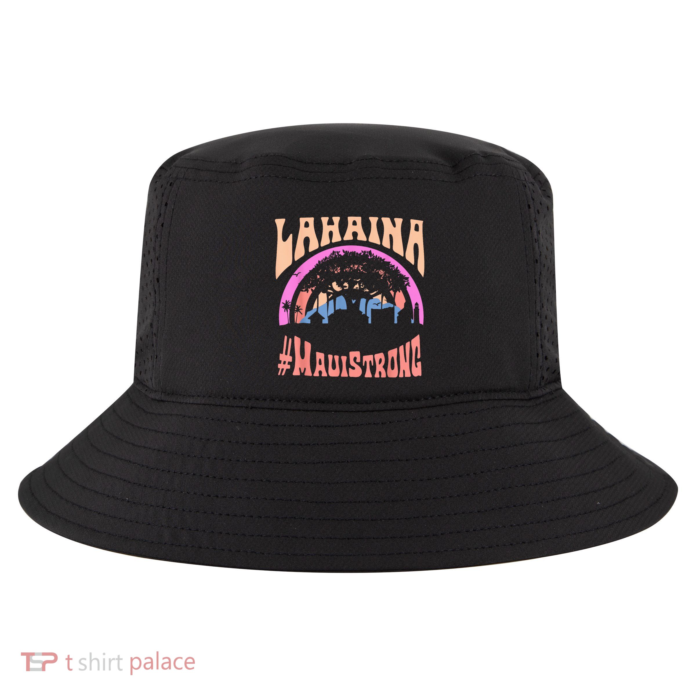 Pray For Maui Hawaii Strong Tee Apparel Matching Family Cool Comfort Performance Bucket Hat