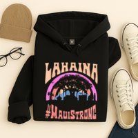Pray For Maui Hawaii Strong Tee Apparel Matching Family Hoodie