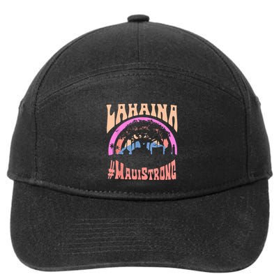 Pray For Maui Hawaii Strong Tee Apparel Matching Family 7-Panel Snapback Hat