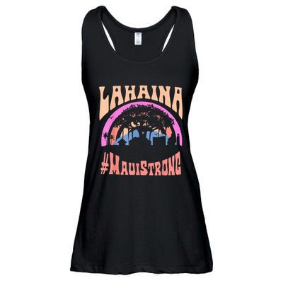 Pray For Maui Hawaii Strong Tee Apparel Matching Family Ladies Essential Flowy Tank