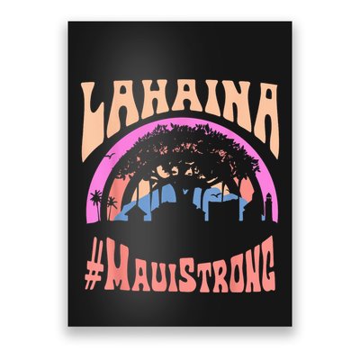 Pray For Maui Hawaii Strong Tee Apparel Matching Family Poster