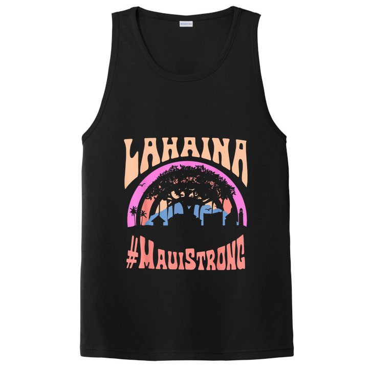 Pray For Maui Hawaii Strong Tee Apparel Matching Family PosiCharge Competitor Tank