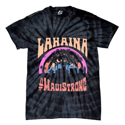Pray For Maui Hawaii Strong Tee Apparel Matching Family Tie-Dye T-Shirt