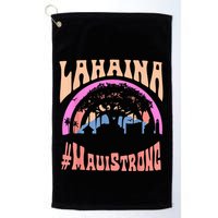 Pray For Maui Hawaii Strong Tee Apparel Matching Family Golf Towel