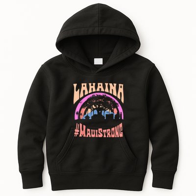 Pray For Maui Hawaii Strong Tee Apparel Matching Family Kids Hoodie
