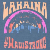 Pray For Maui Hawaii Strong Tee Apparel Matching Family Garment-Dyed Sweatshirt